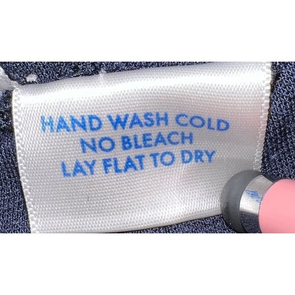 True Blue Navy Blue Womens Shorts Size 36 Cotton Blend Casual - Picture 4 of 4